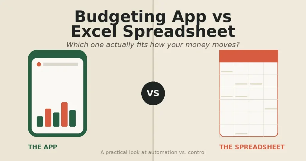 Budgeting App vs Excel Spreadsheet: Which One Wins?