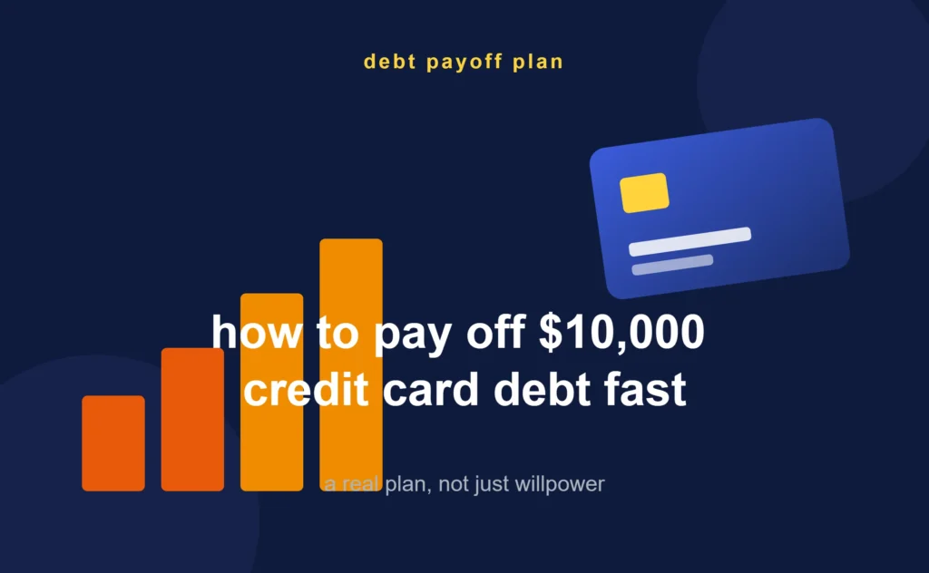 How to Pay Off $10000 Credit Card Debt Fast