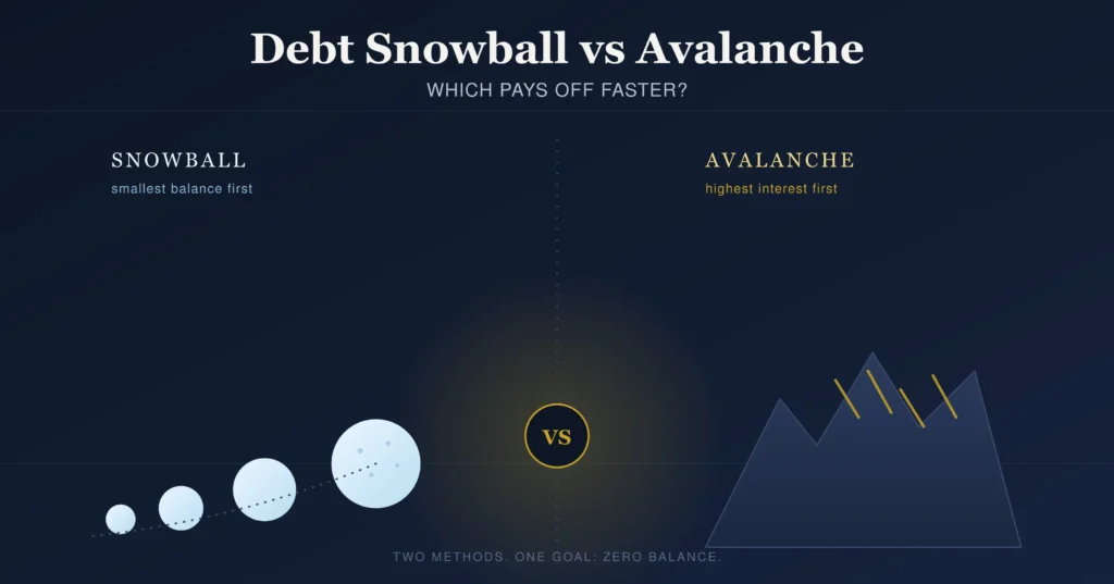 Debt Snowball vs Avalanche Method: Which Pays Off Faster?