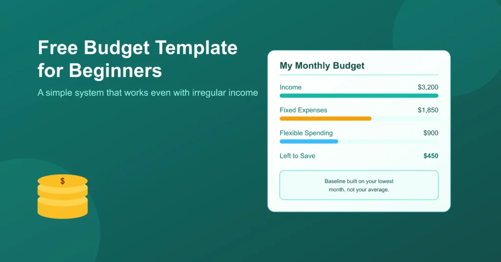 Free Budget Template for Beginners (That Actually Works)
